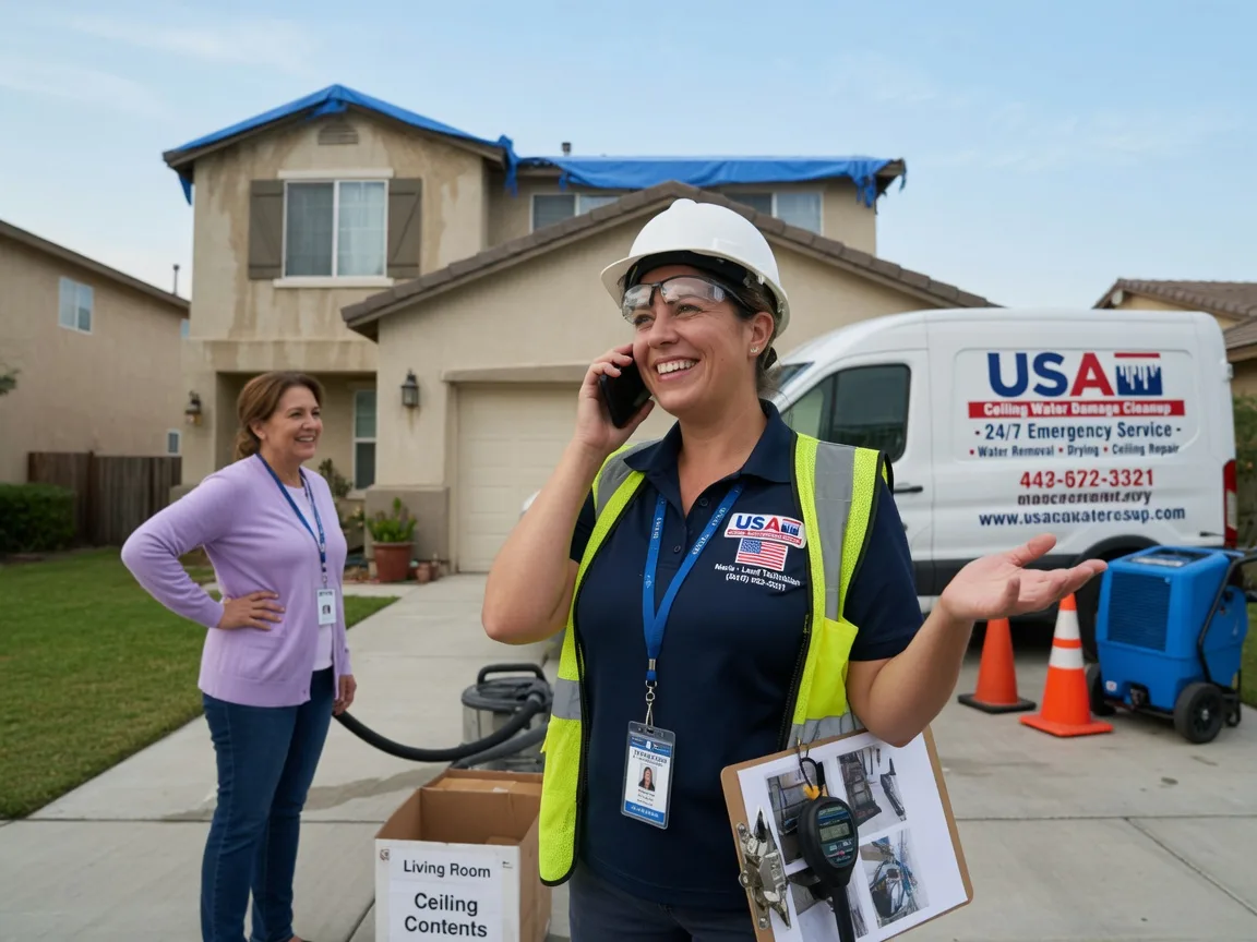 Ceiling Water Damage Restoration Deford, MI FAQs